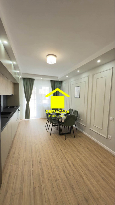 Apartament 2 camere, 54mp, balcon 8,5mp, zona Terra, Floresti