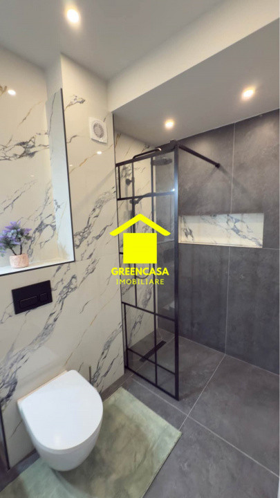 Apartament 2 camere, 54mp, balcon 8,5mp, zona Terra, Floresti