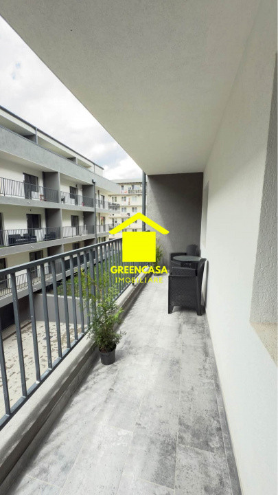 Apartament 2 camere, 54mp, balcon 8,5mp, zona Terra, Floresti