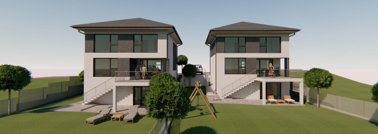 Casa individuala spatioasa D+P+E in Campenesti