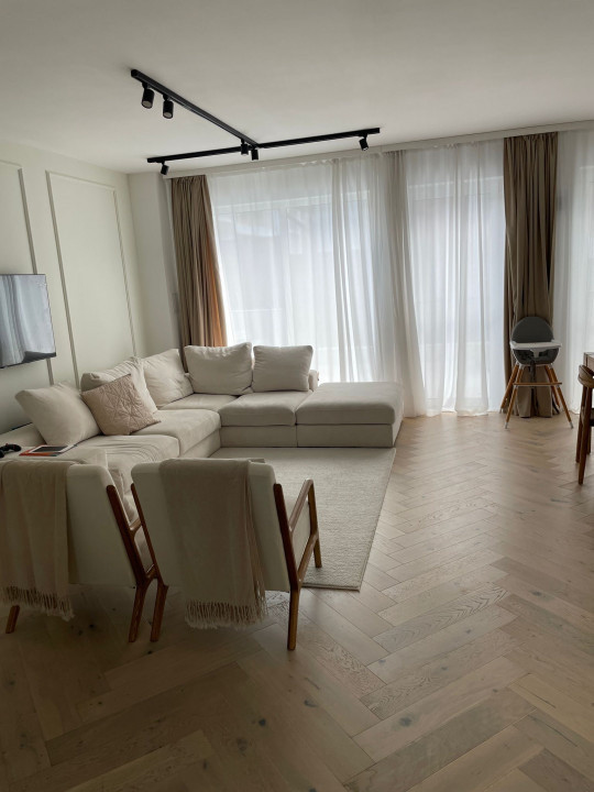 Duplex finisat, zona Borhanci, parțial mobilat 