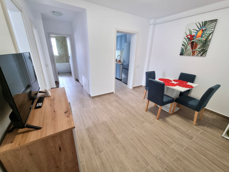 Apartament 3 camere, living generos,bloc nou 2023,finisat mobilat cu parcare