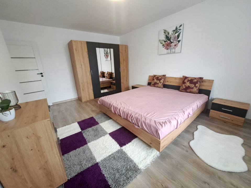 Apartament 3 camere, living generos,bloc nou 2023,finisat mobilat cu parcare