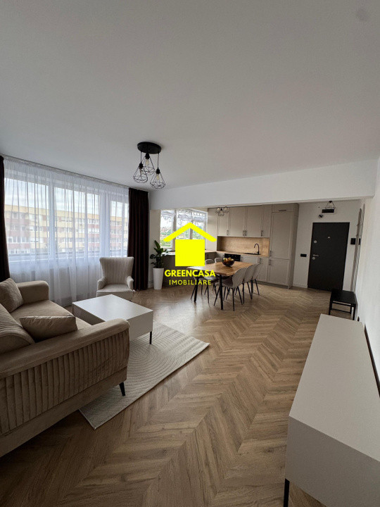 Apartament modern 3 camere, 65mp, balcon 8mp, faleza Somes, Grigorescu