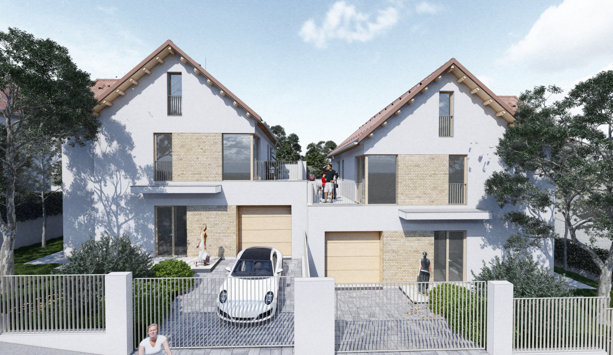 Casa cu garaj, Chinteni, 425mp teren, 146mp utili 