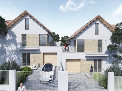 Casa cu garaj, Chinteni, 425mp teren, 146mp utili 