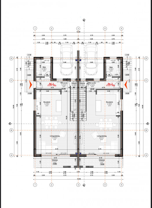 Oportunități te de investiție, 60 parcele autorizate/ duplex, Chinteni 