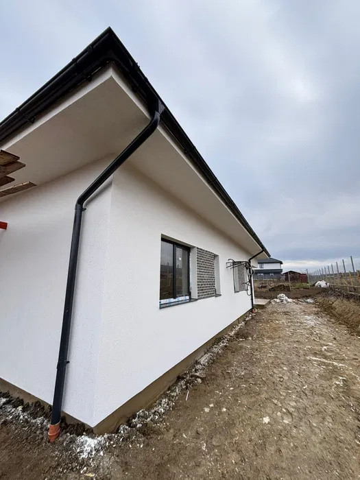 Casa pe un nivel, 105mp utili+65mp pod, 500mp teren, Chinteni 