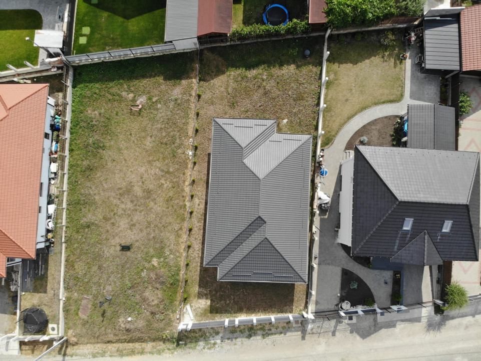 Casa individuală pe un nivel, Campenesti, 3dormitoare, 486mp teren 