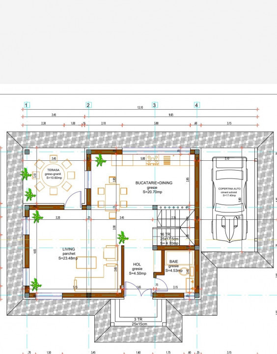 Casa individuală, Jucu de Sus, 755mp teren 