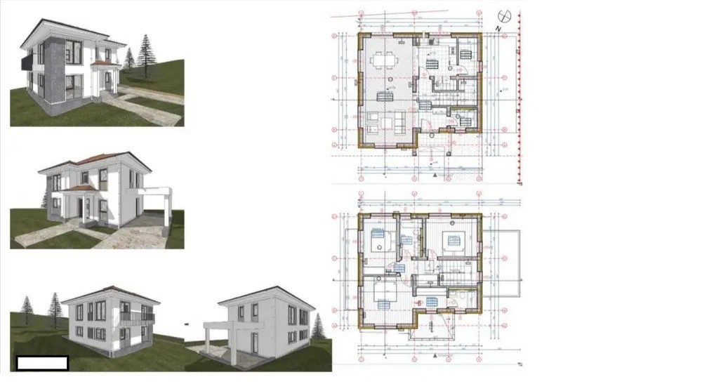 Casa individuala in Chinteni , 511mp teren