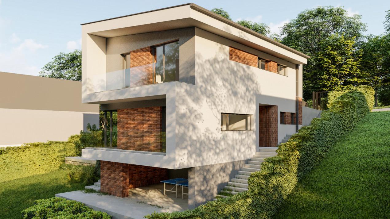 Casa individuală, 170mp utili, 600mp teren, Popești 