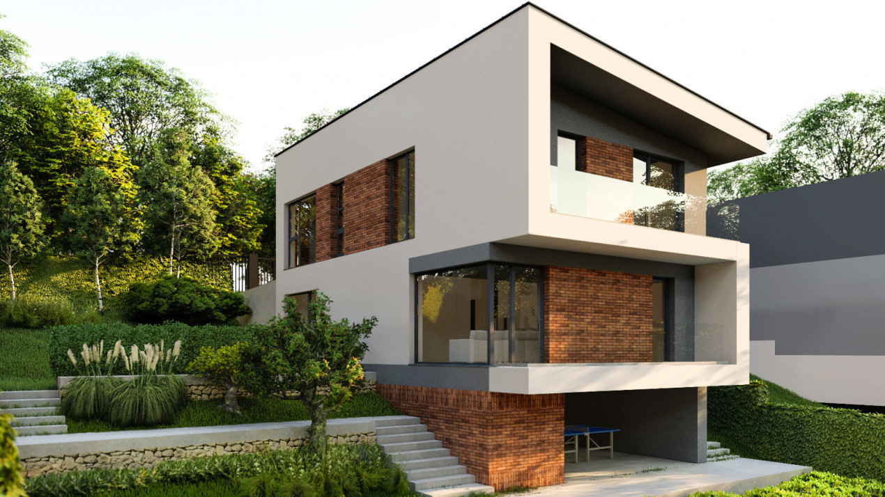 Casa individuală, 170mp utili, 600mp teren, Popești 