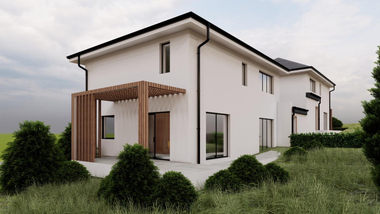 Casa cu garaj, Chinteni, 140mp utili,453mp teren 