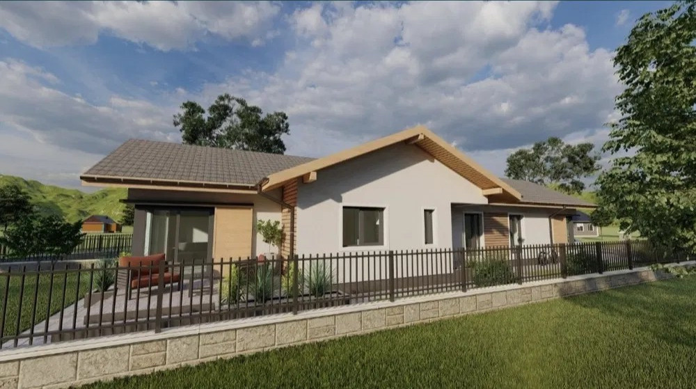 Teren in CHINTENI intravilan 554/mp cu proiect de CASA/parter