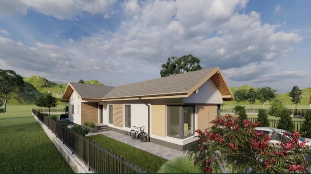 Teren in CHINTENI intravilan 554/mp cu proiect de CASA/parter