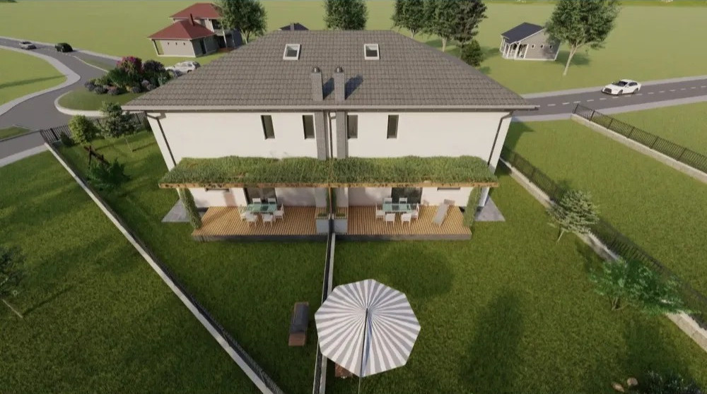 Teren în CHINTENI teren intravilan, 713 mp, cu proiect de DUPLEX