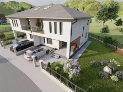 Teren în CHINTENI teren intravilan, 713 mp, cu proiect de DUPLEX