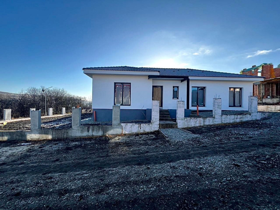 Casa pe un nivel, 130mp utili, 475mp teren