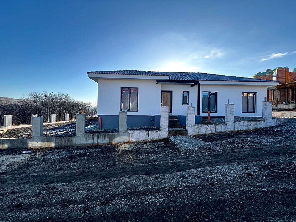 Casa pe un nivel, 130mp utili, 475mp teren