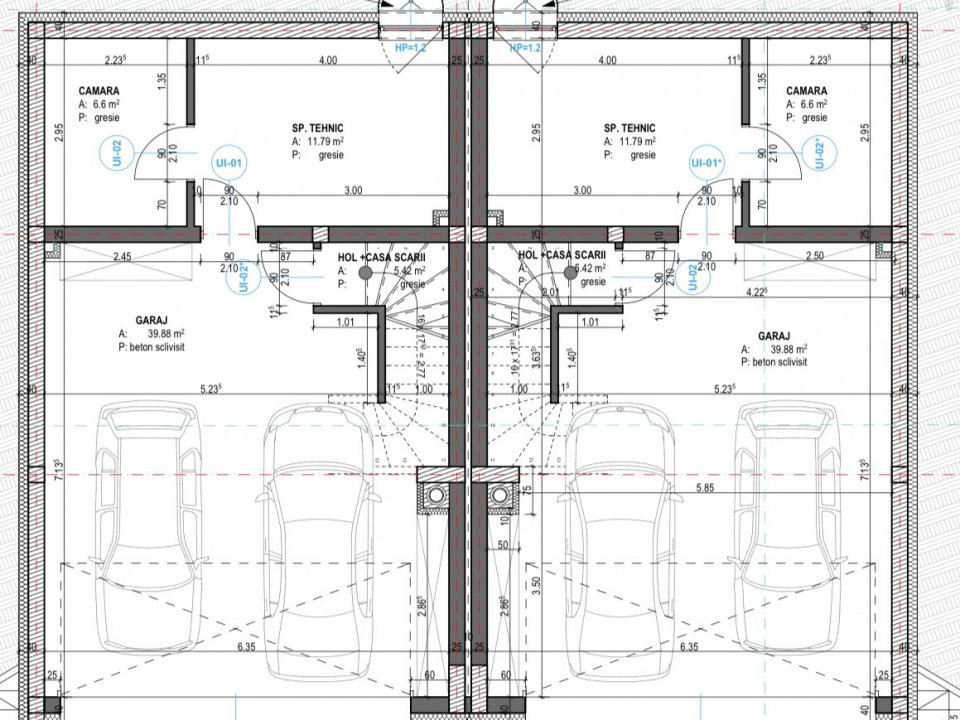 Casa/ Duplex , Dambul Rotund, 171mp utili, 250mp teren 