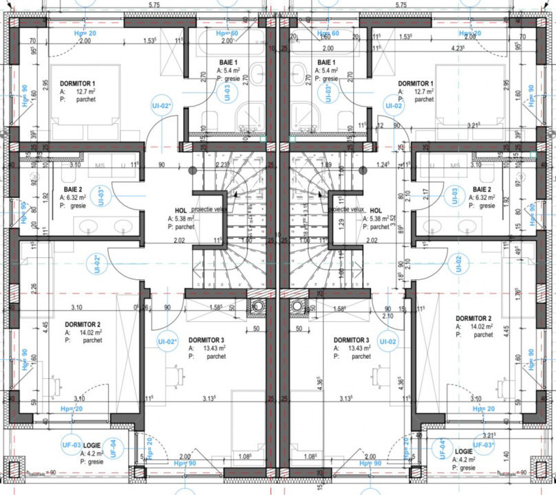 Casa/ Duplex , Dambul Rotund, 171mp utili, 250mp teren 