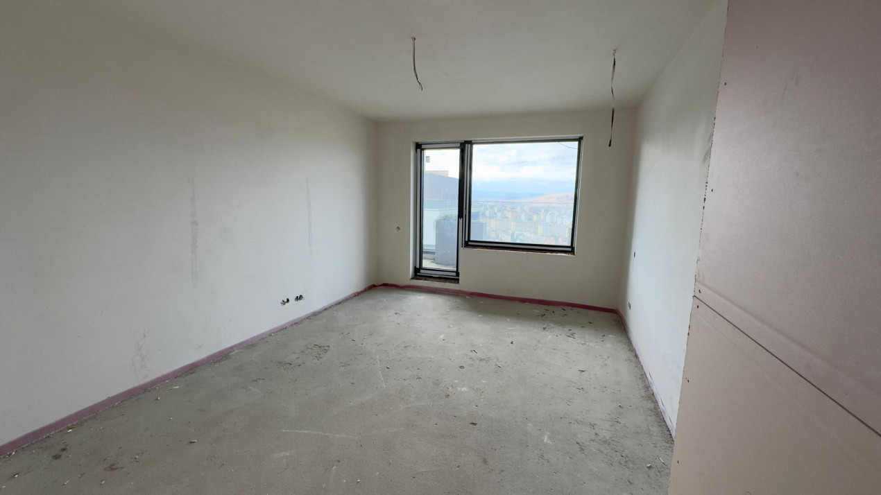 Penthouse 109,5mp utili, terasa 57,5, Zorilor 