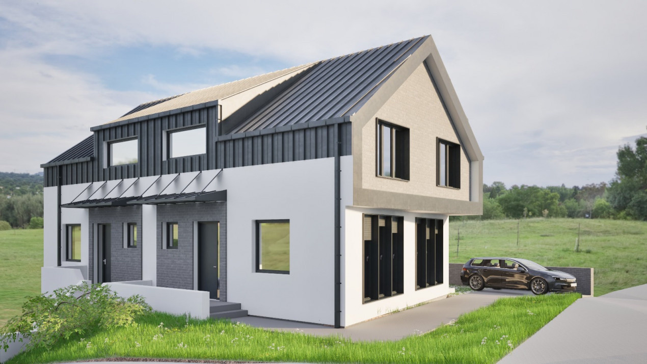 Duplex cu panorama asupra orasului zona Dambul Rotund