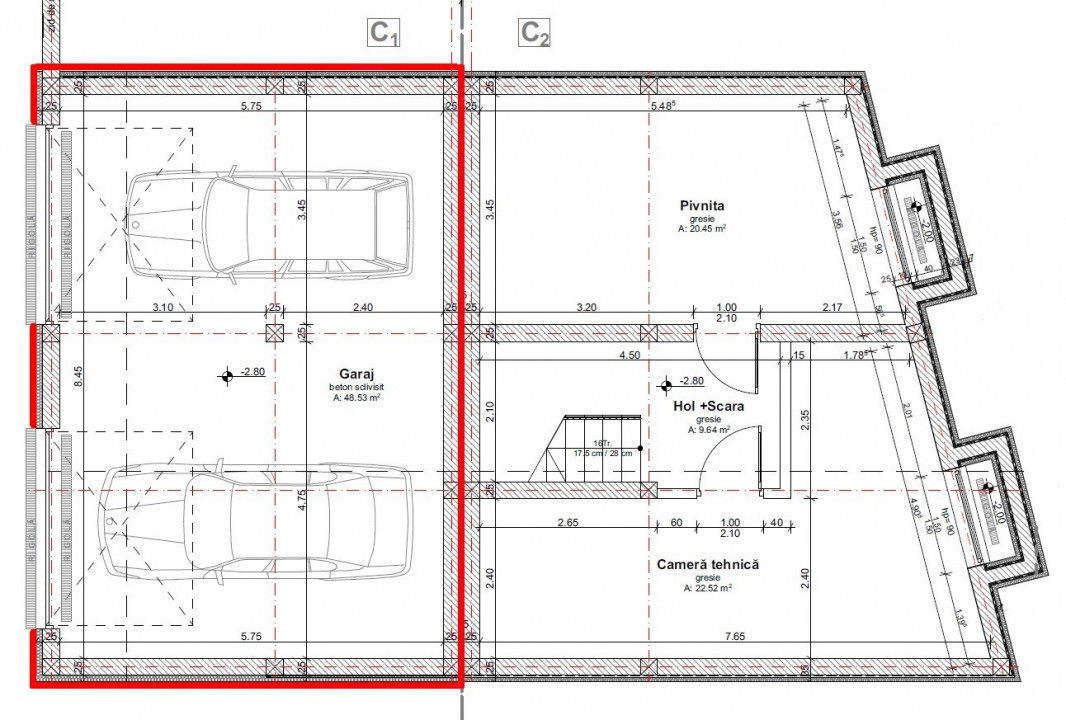 Duplex cu panorama asupra orasului zona Dambul Rotund