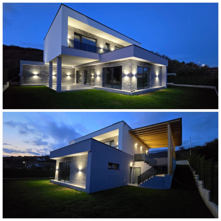 Casa individuala P+E, pompa de căldură, panouri fotovoltaice