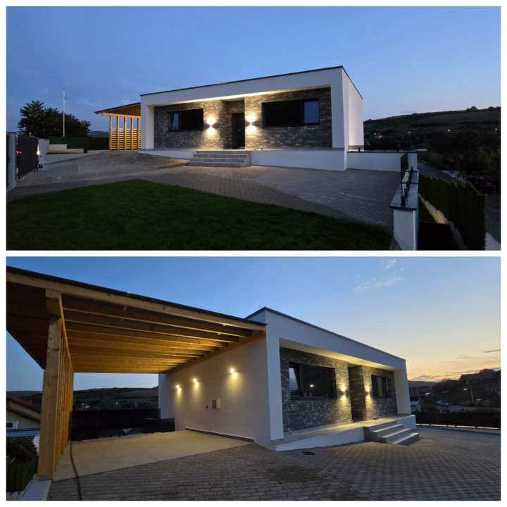 Casa individuala P+E, pompa de căldură, panouri fotovoltaice