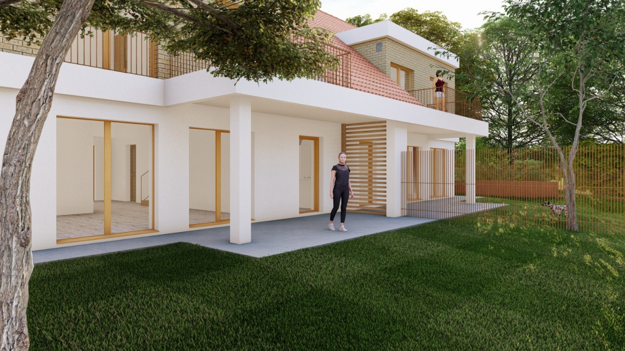 Duplex de vânzare, 118mp utili, 325mp teren pe unitate