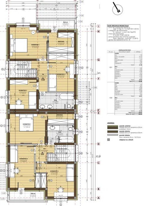 Duplex Campenesti, 120mp utili, 500mp teren