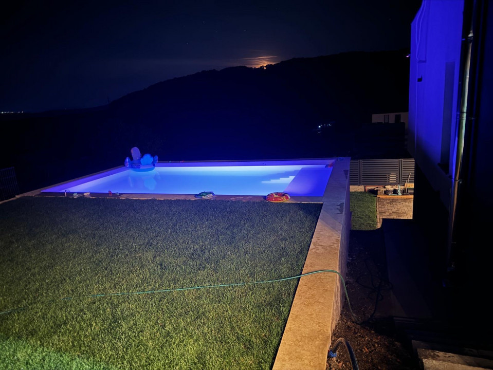 Casa individuală, piscina exterioară, Popești 