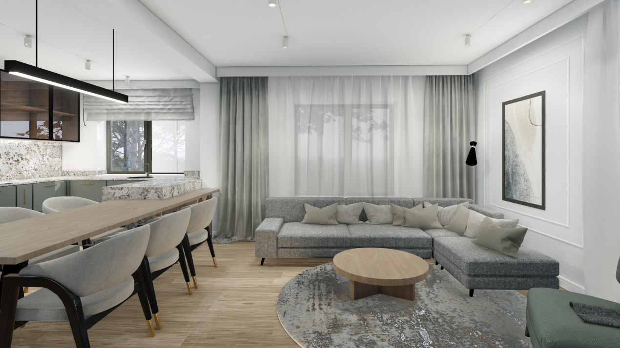 Duplex de vânzare, 120mp utili, 550mp teren pe unitate