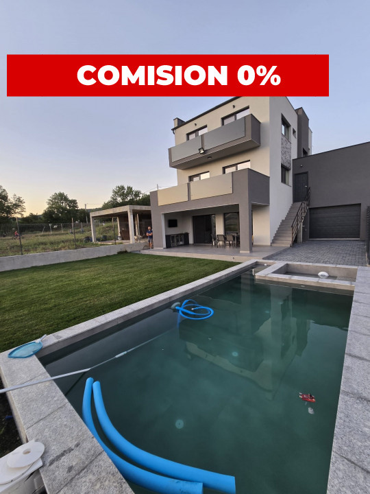COMISION 0!!!Casa unifamilială deosebită, 284mp utili, teren 500mp, LUX 