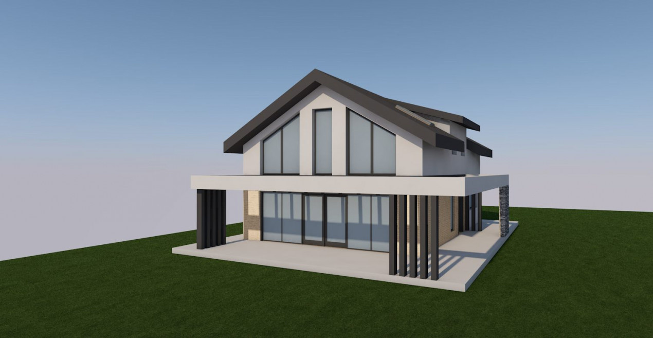 Casă nouă 140mp utili, cu 700 mp teren,localitatea Sălicea,Cluj