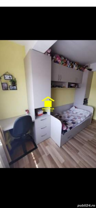Apartament de 3 camere, 56 mp, mobilat , balcon, parcare, Stejarului