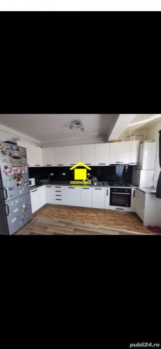 Apartament de 3 camere, 56 mp, mobilat , balcon, parcare, Stejarului