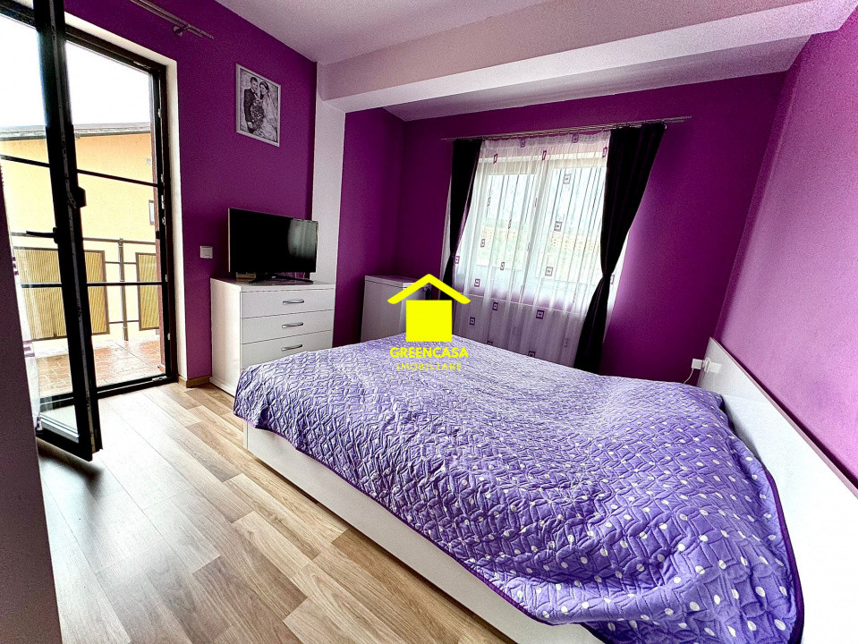 Apartament de 3 camere, mobilat, balcon, parcare, zona Stejarului, Floresti