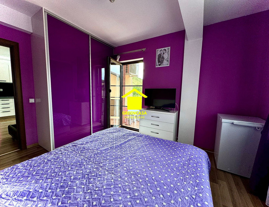 Apartament de 3 camere, mobilat, balcon, parcare, zona Stejarului, Floresti