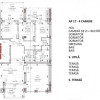 Apartament de vanzare, 3 camere,  Andrei Muresanu, semifinisat