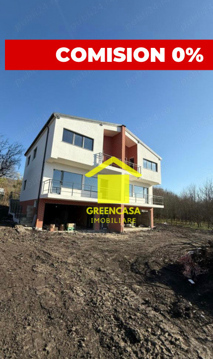 Comision 0% Duplex 145mp utili, semifinisat, teren liber 160-175mp, Chinteni 