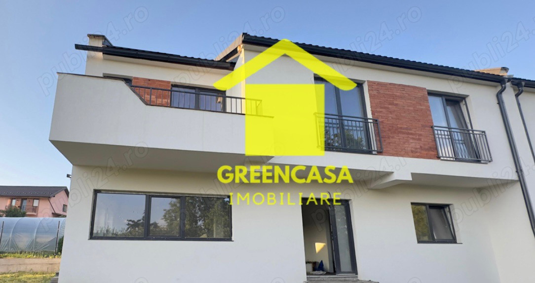 Duplex 145 mp , semifinisat, teren liber incepant cu 155 mp , Chinteni .