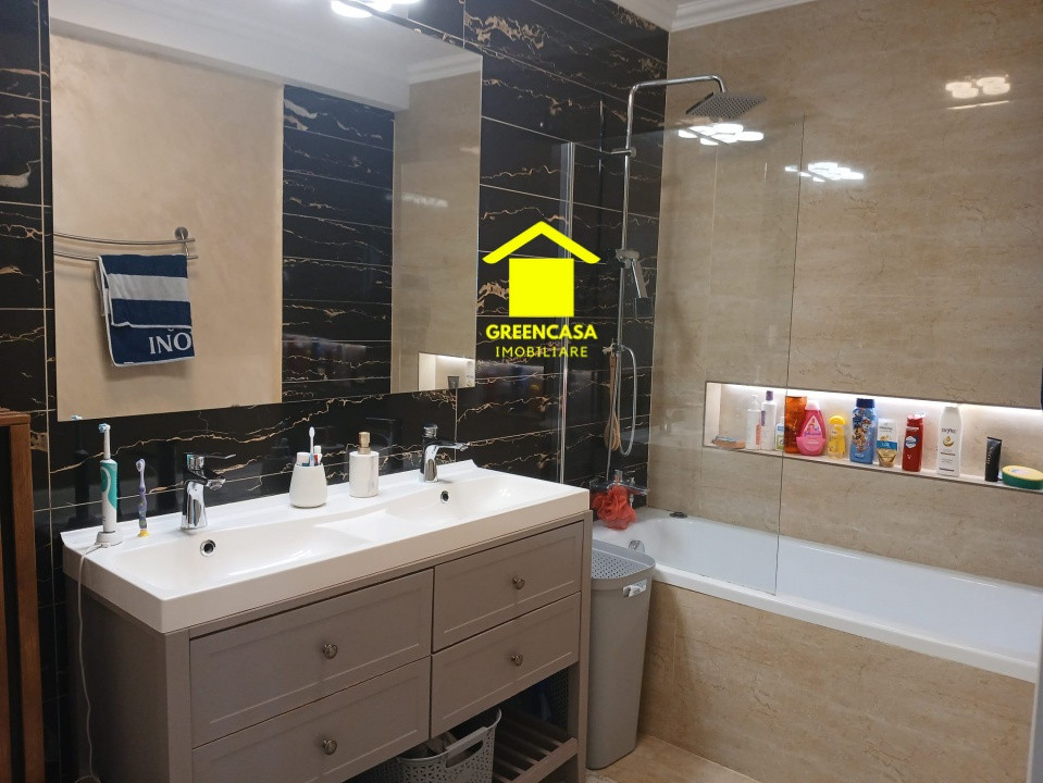 Apartament 3 camere, 66mp, balcon, gradina, zona Cetatii, Floresti