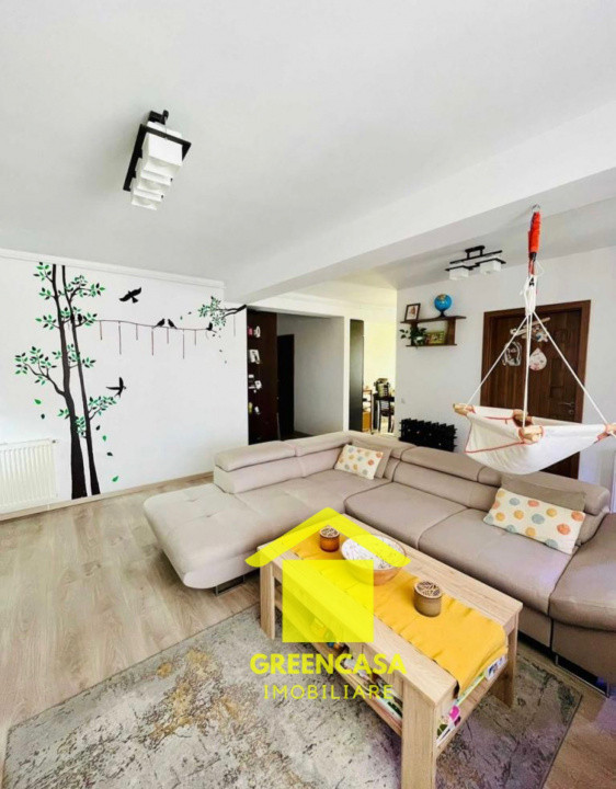 Apartament 3 camere, 74mp, mobilat/utilat, Borhanci, parcare inclusa