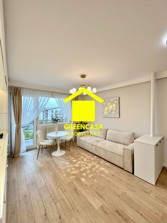 Apartament 3 camere, 58mp, terasa 7mp, zona Somesului, Floresti