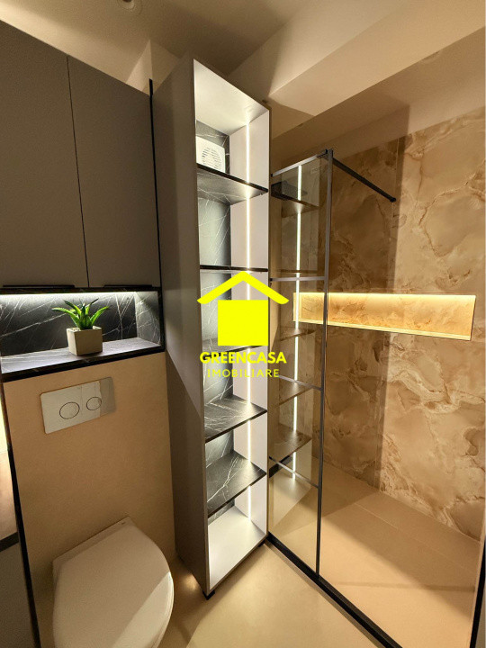 Apartament 2 camere + dressing, 54mp, terasa 11mp, parcare, zona Terra