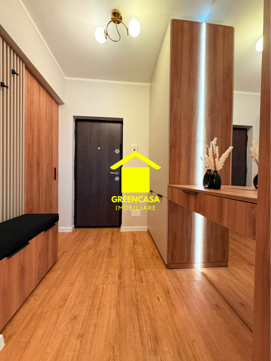 Apartament 2 camere + dressing, 54mp, terasa 11mp, parcare, zona Terra