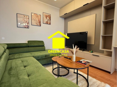 Apartament 2 camere + dressing, 54mp, terasa 11mp, parcare, zona Terra